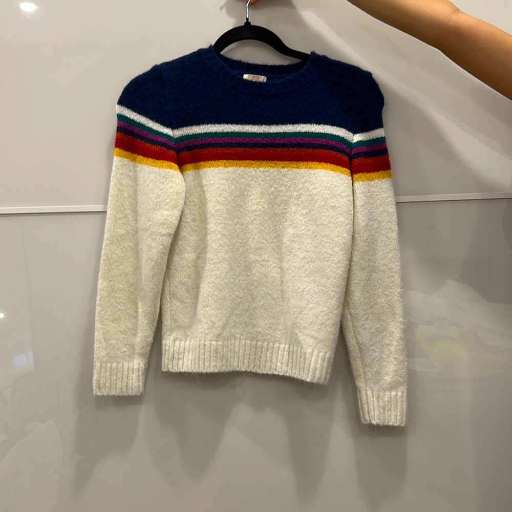 Cozy Rainbow Sweater